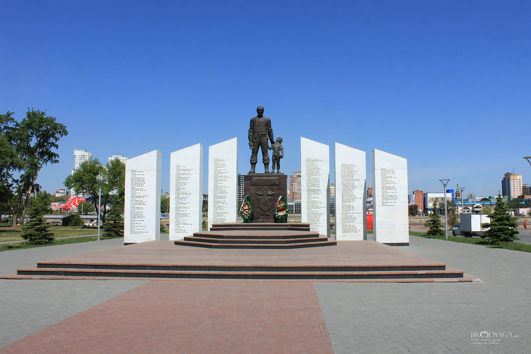 Мемориал солдатам правопорядка, Челябинск (Chelyabinsk)